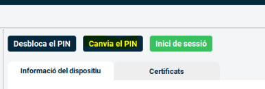 press option change pin
