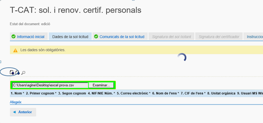 Select the icon with the arrow pointing up.